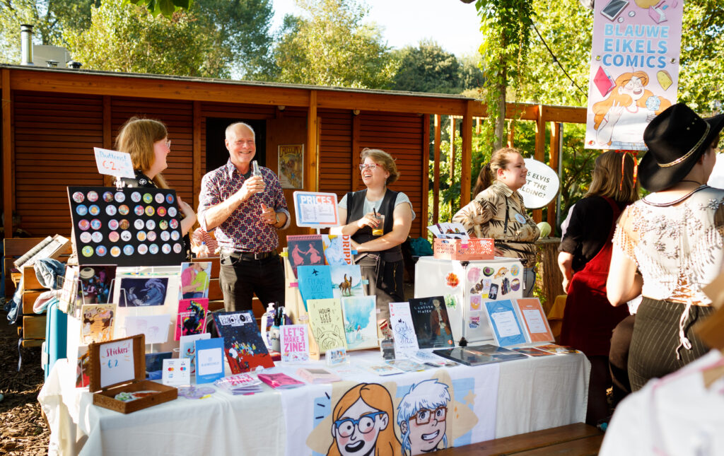 Makersmarkt bij het Vroesenpaviljoen (foto: Fred Ernst)